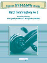 March from Symphony No. 6 Orchestra sheet music cover